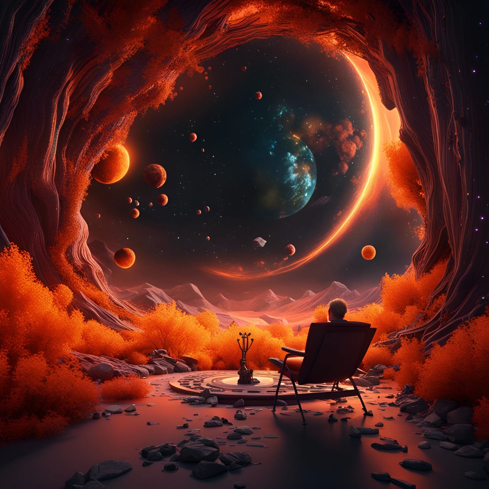 Therapy at the Edge of the Universe