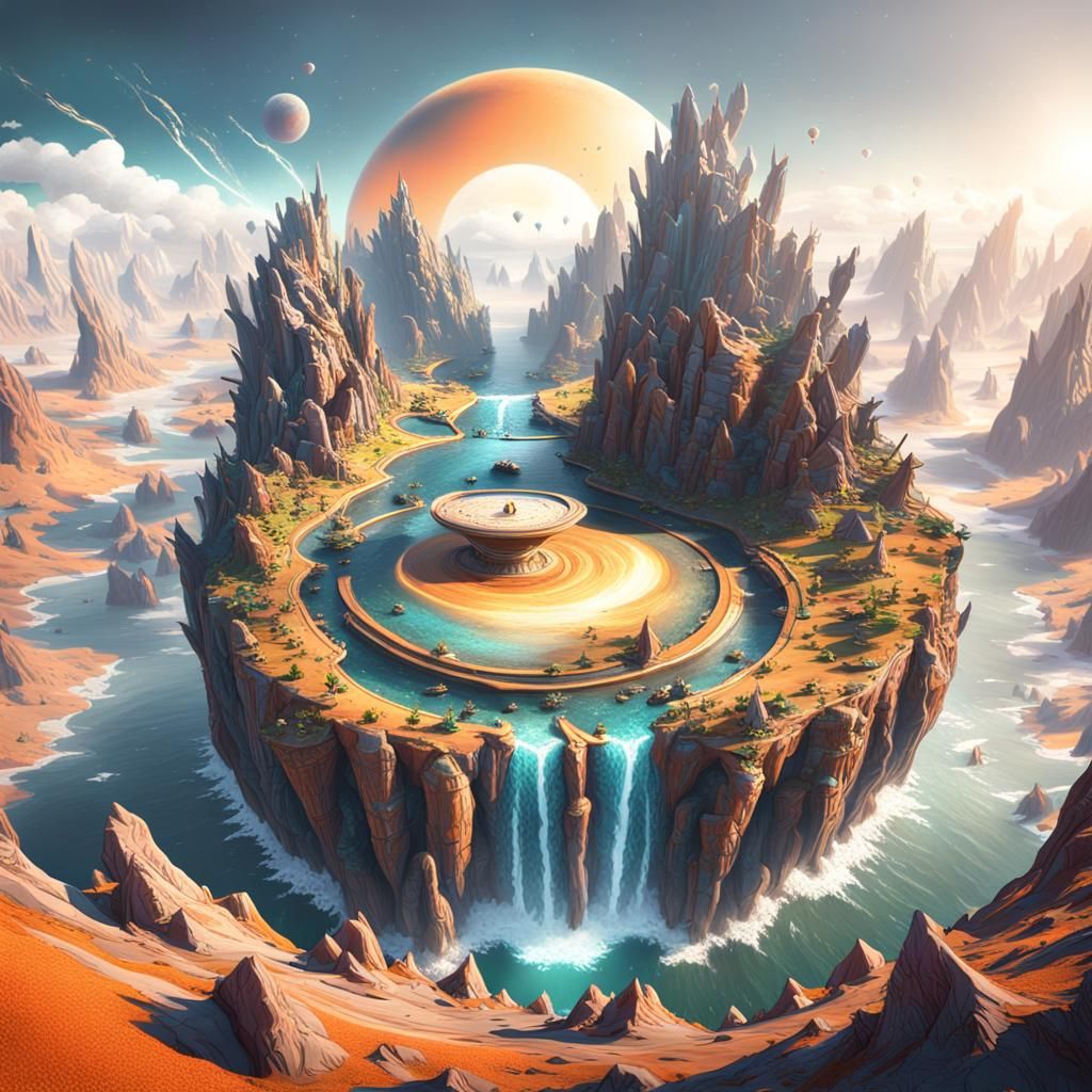 Parallel Universes Collide: A Digital Art Spectacle