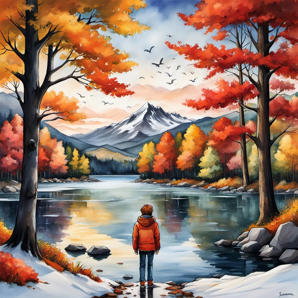 Abstract Seasons: A Visual Journey