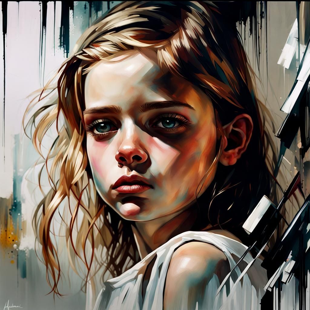 Photorealistic Portrait of Jemma Jane Brighton