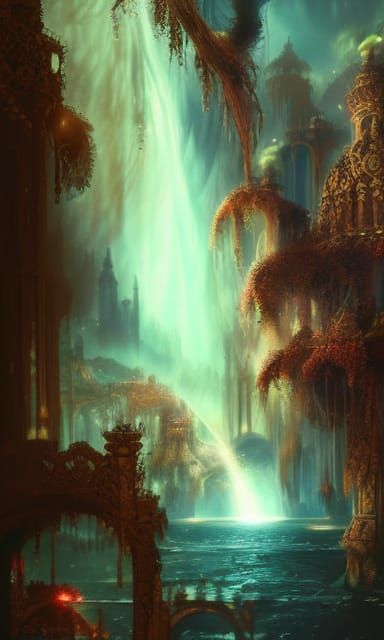 Ethereal Fairy in a Glowing Cinematic Fantasy