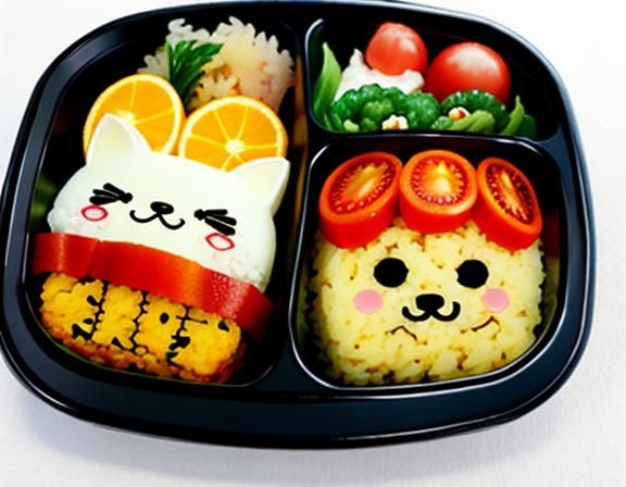 Kawaii Bento Box Art
