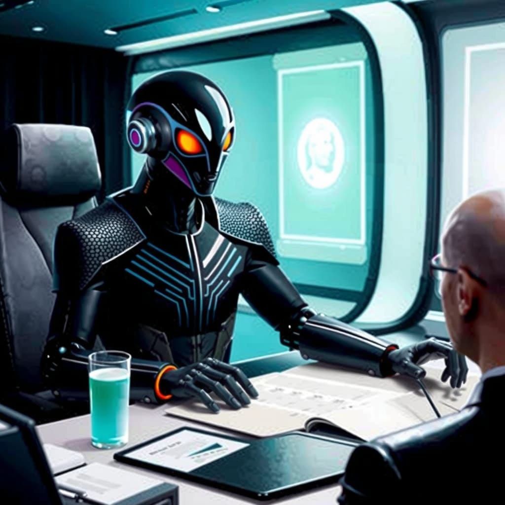 Elegant Alien Diplomats in a Utopian Future