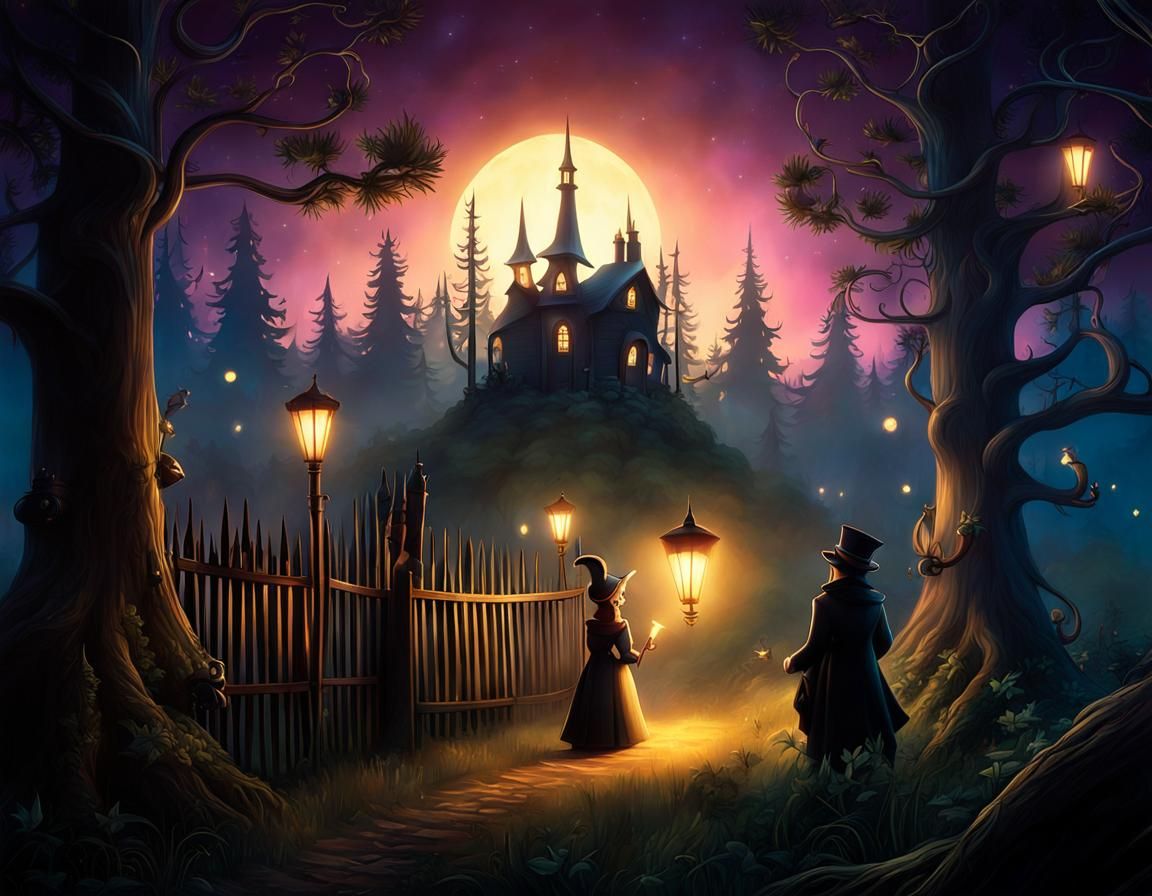 Juniper Lamplight Campsite Protects from Forest Spirits