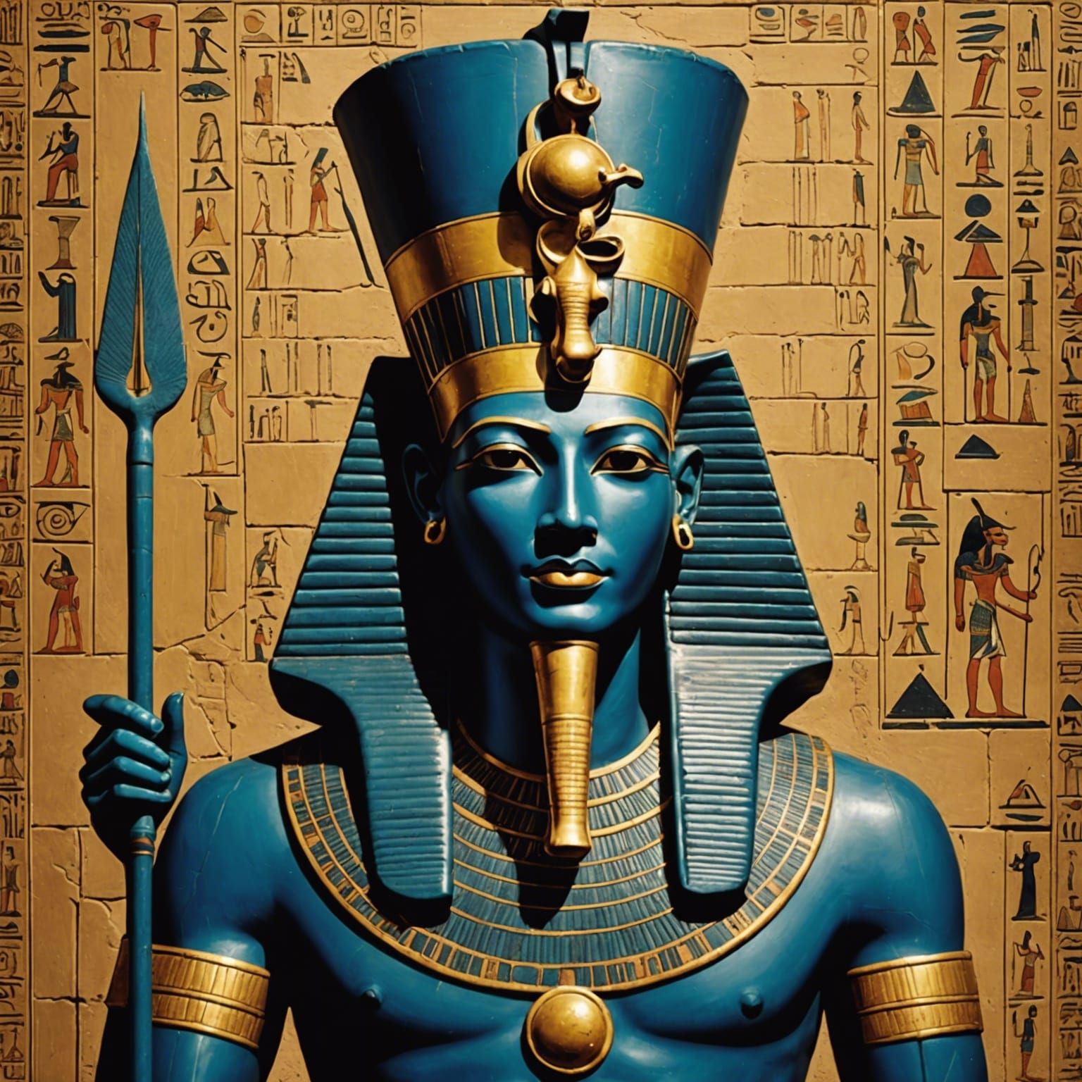 Ancient Egypt God Osiris Image