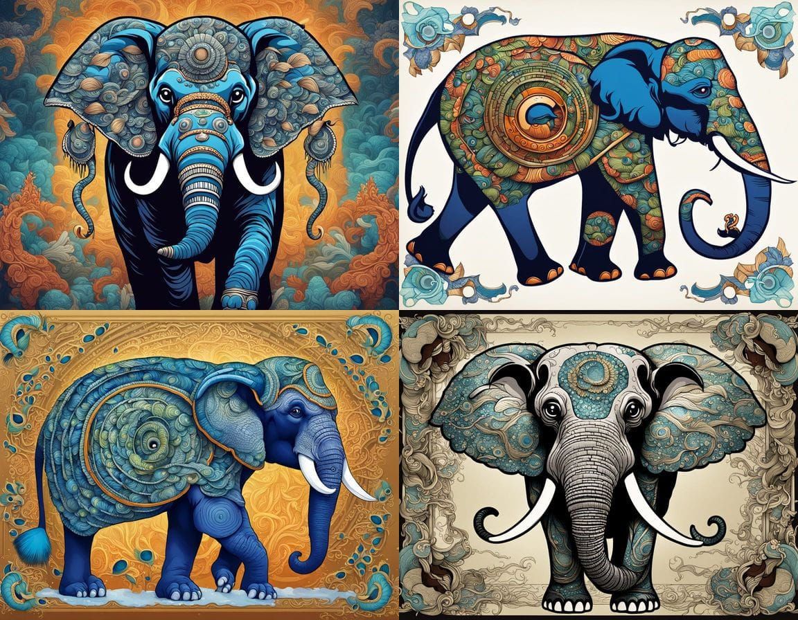 Mythical Phoenix Rises from Frozen Landscape with Majestic E...