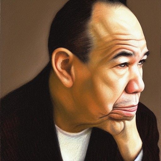 Gilbert Gottfried Deep in Thought: Post-Impressionism