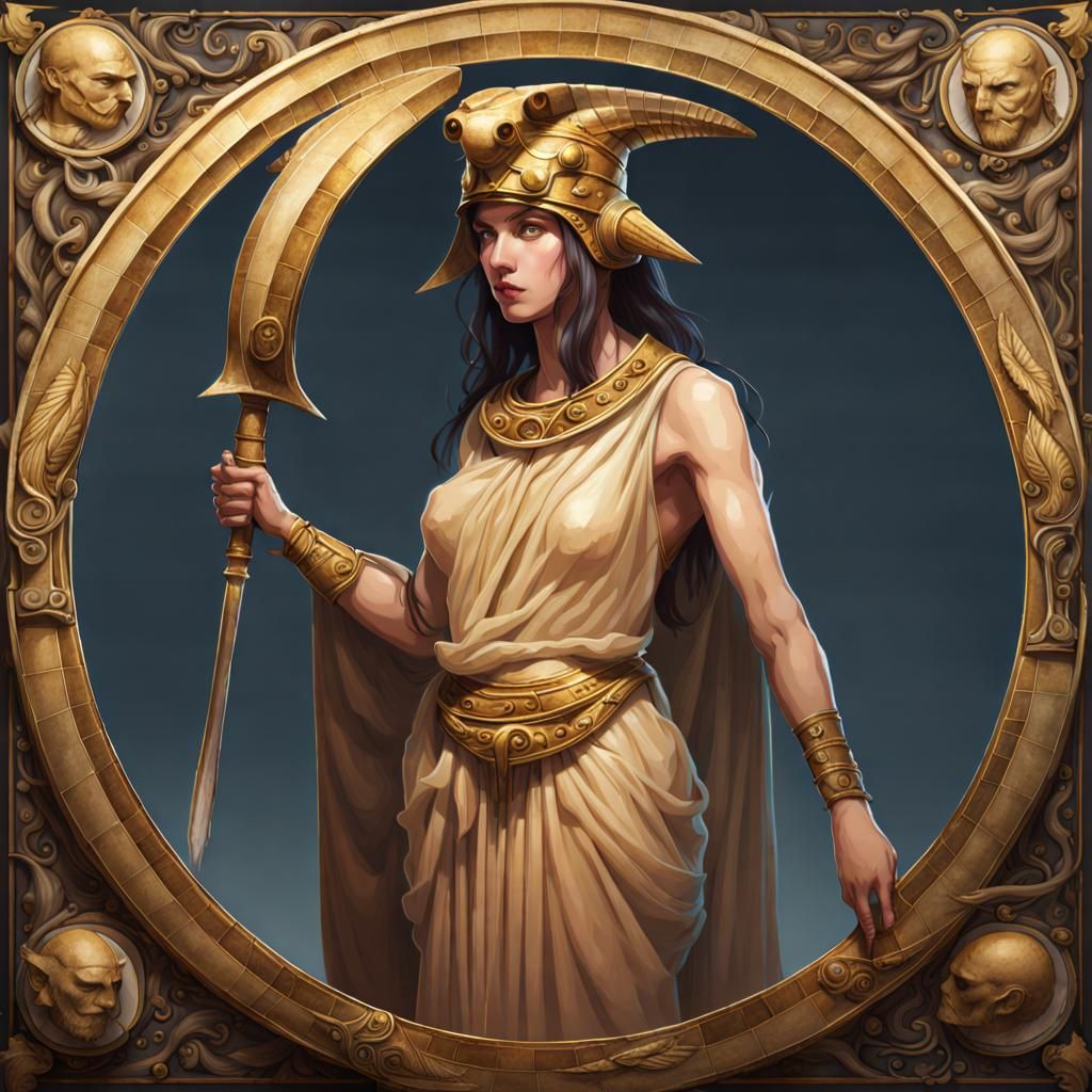 AI Interpretation of Pythoness