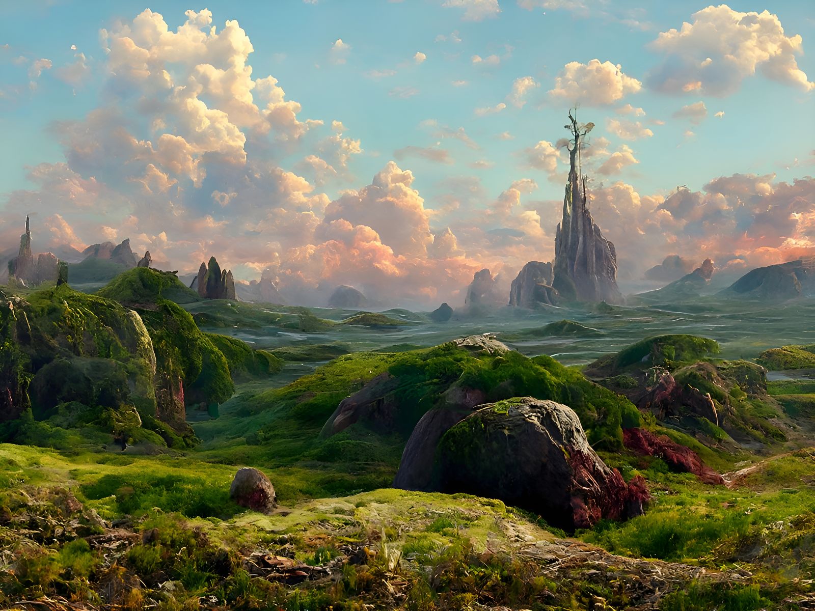 Impossible Vista: Liminal Landscape by Bierstadt and Shishki...