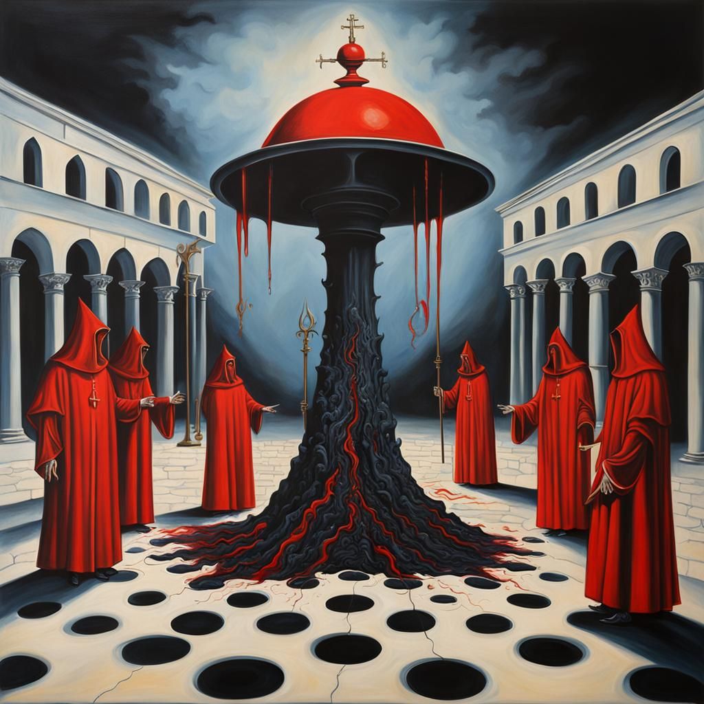 Surreal Spanish Inquisition in Dali Style