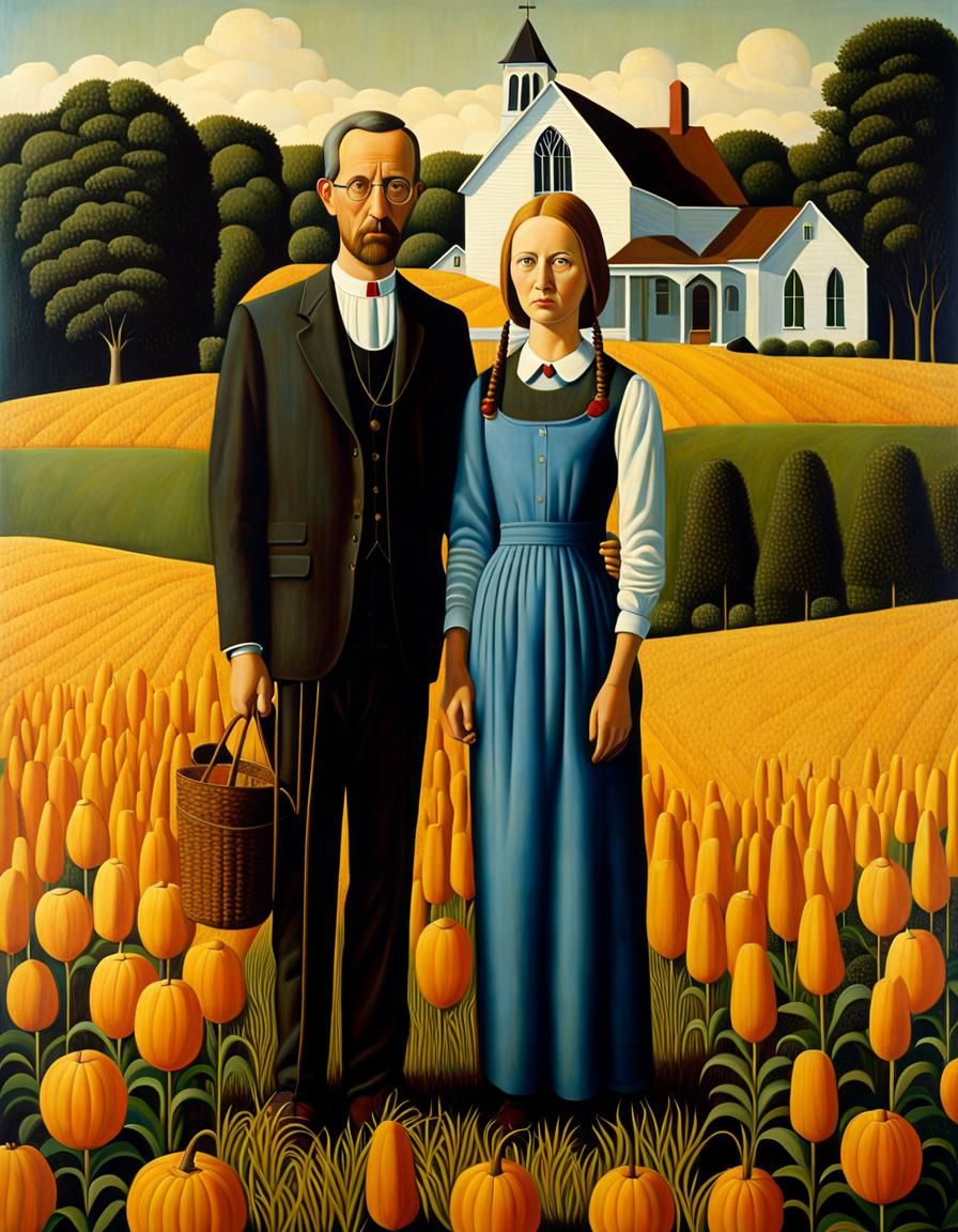 American Gothic Reimagined: A Modern Take