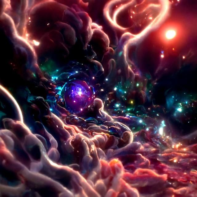 Infinite Cosmos: Hyperdetailed Digital Painting of Galaxies