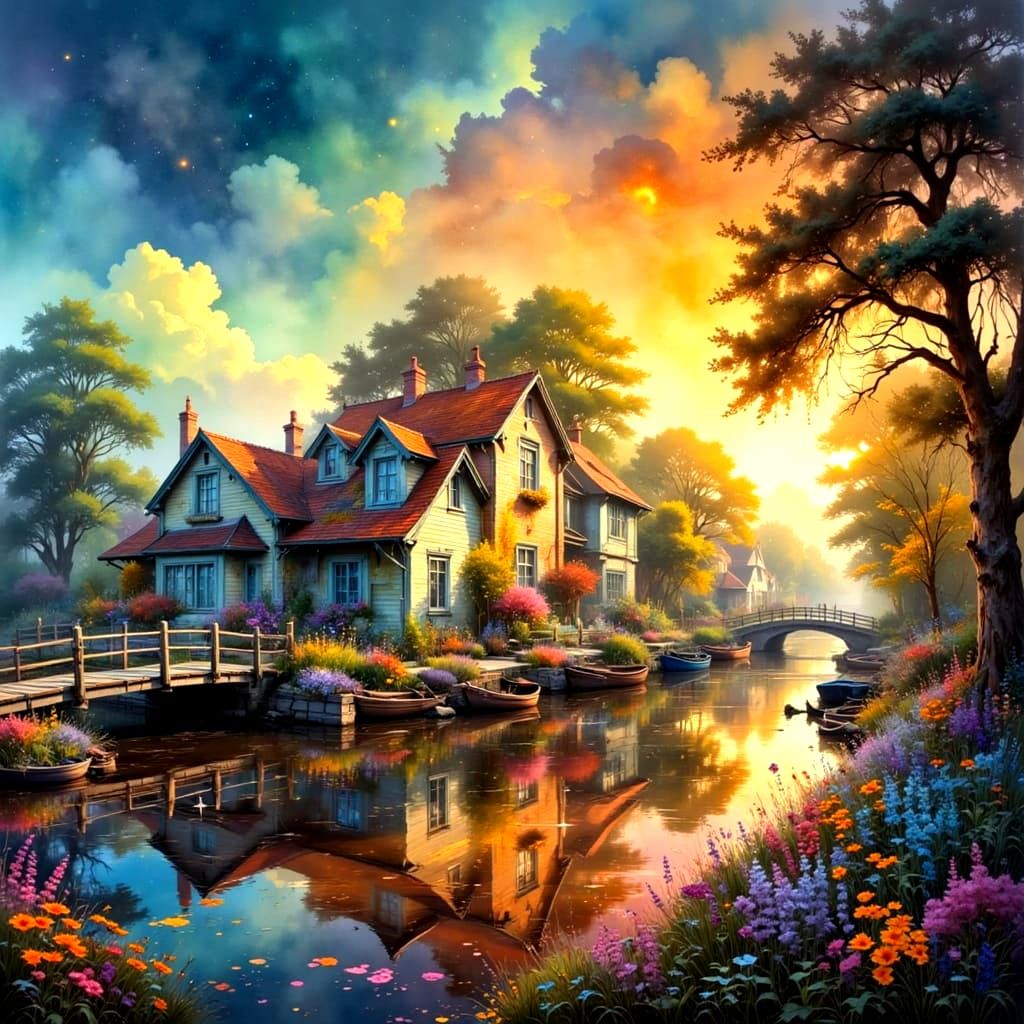 Surreal 'Daydreams of Tomorrow' in Painting Style