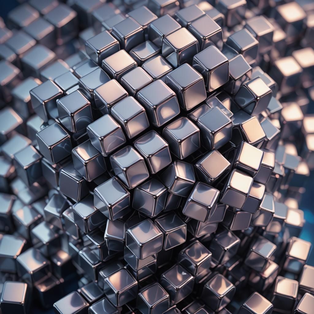Silver Cubes, Magnetic