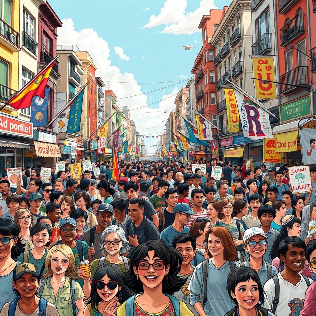 Now everybody, do the propaganda