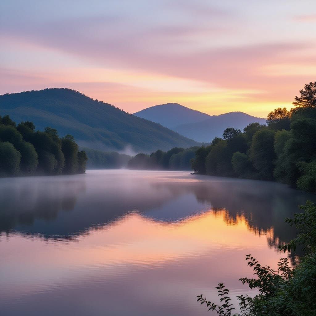 Tennessee Morning Landscape