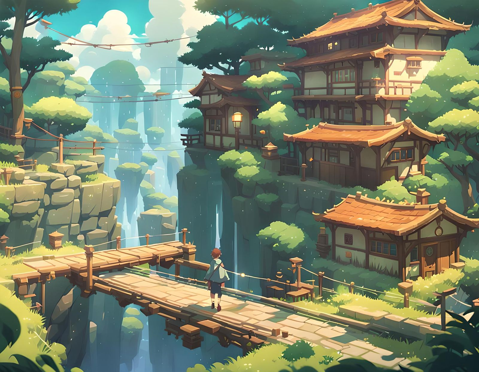 2D Game Asset in Anime Style