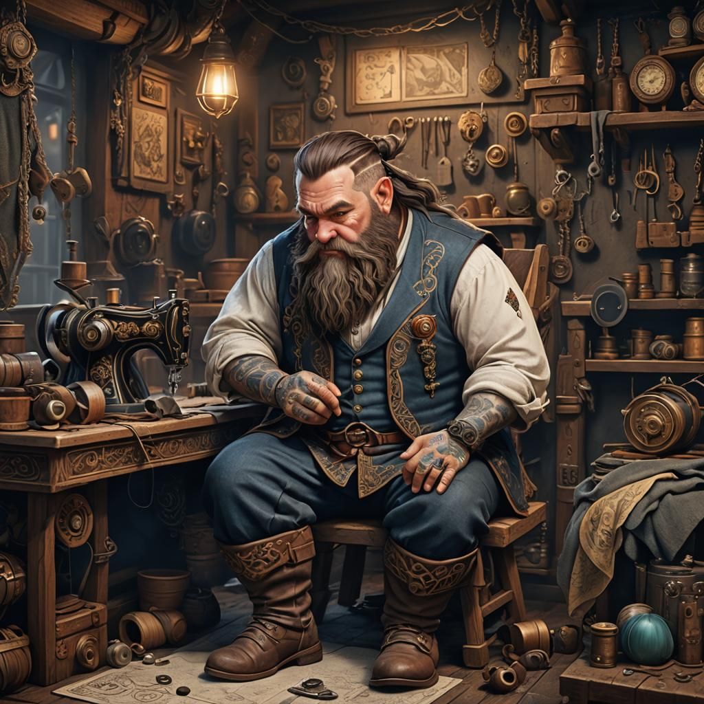 Dwarf tailor