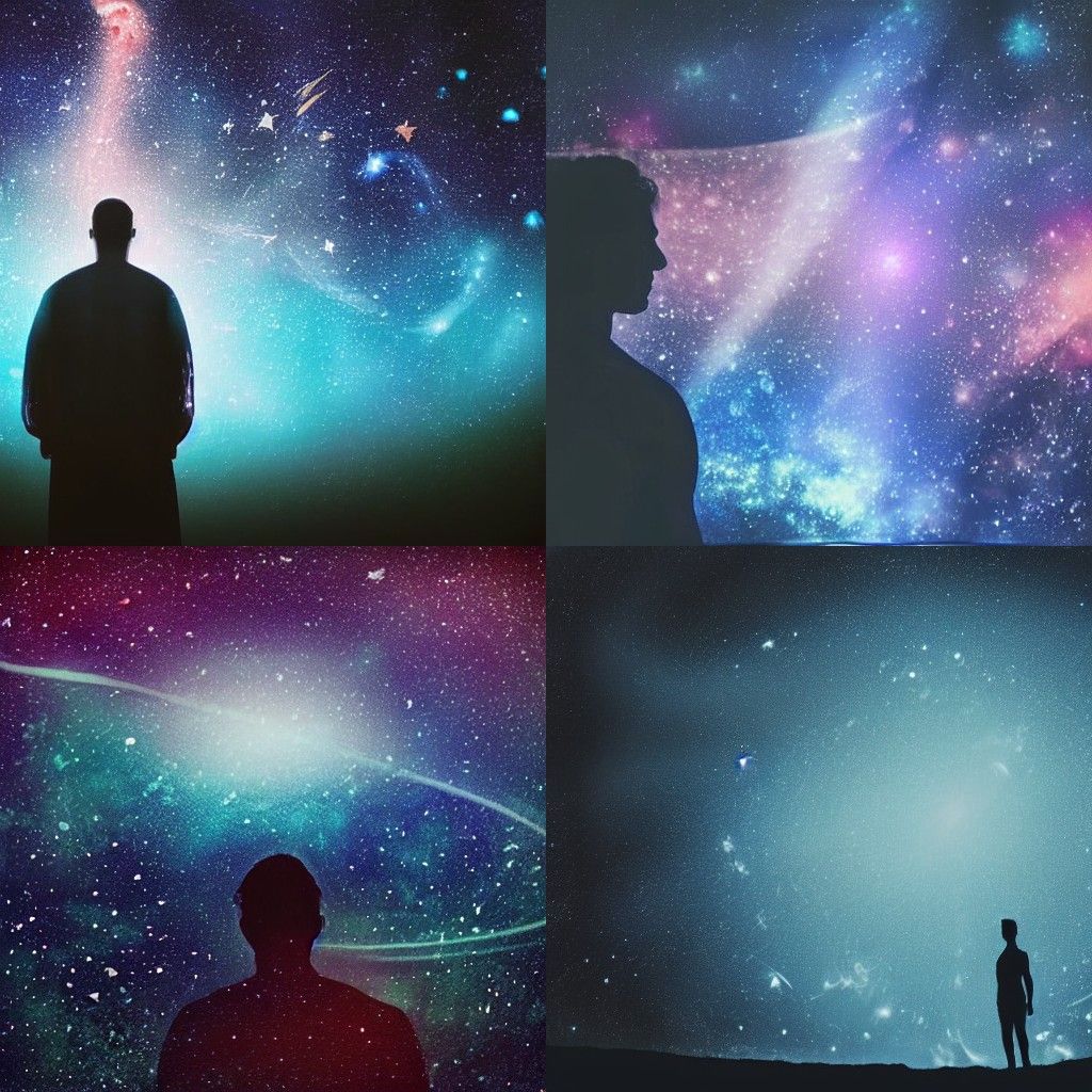 A night sky