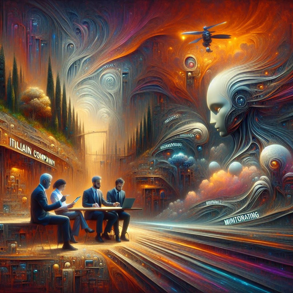 Generations of Managers Mentoring with AI in Italian Company