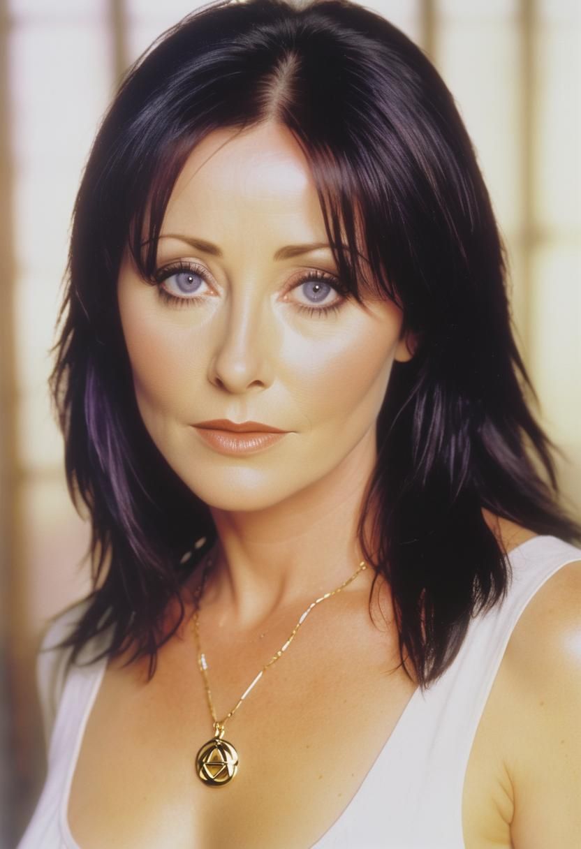 90s TV Show Ethereal Spirit with VHS Filter