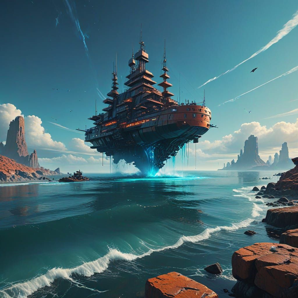 Mirage Sea Fantasy: Turquoise Dreamscape