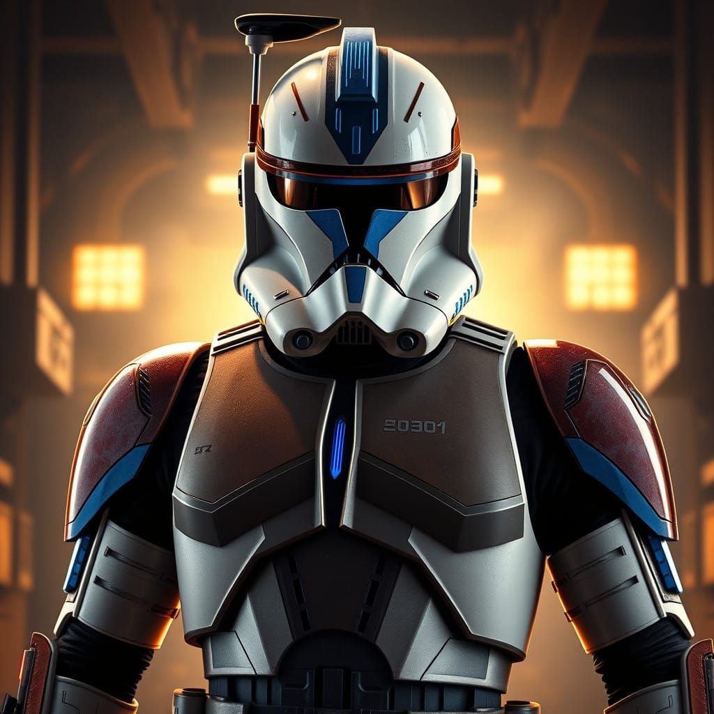 Courageous Clone Trooper