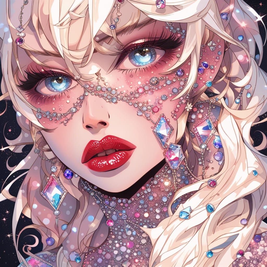 Magical Dazzling Lips: A Surreal Enhancement