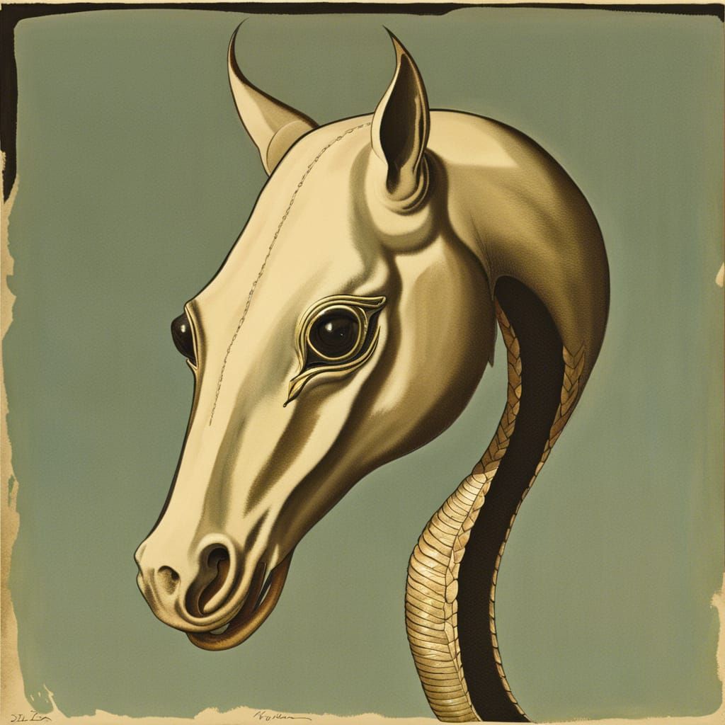 Horse-Headed Snake: A Mythical Hybrid