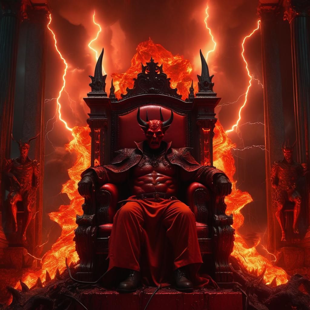 Infernal Throne: The Devil in a Digital Masterpiece