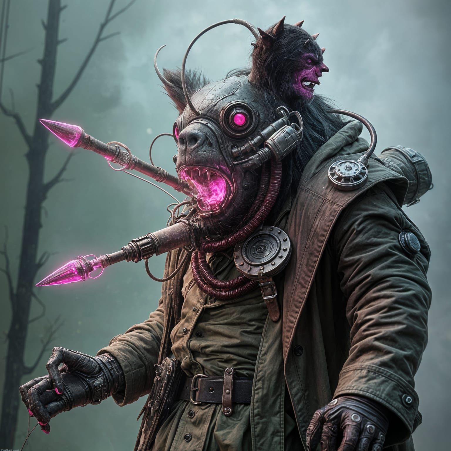 Mutated Bugbear Blood Hunter With Witchlight Contraption