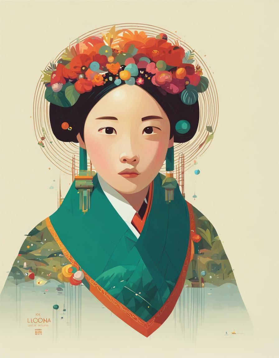 Artwork in Style of Joey Chou