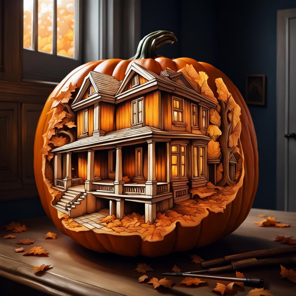 If M. C. Escher carved pumpkins