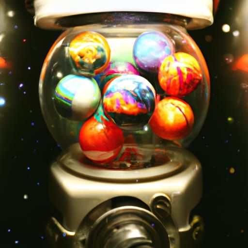 Galaxies Trapped Inside a Gumball Machine