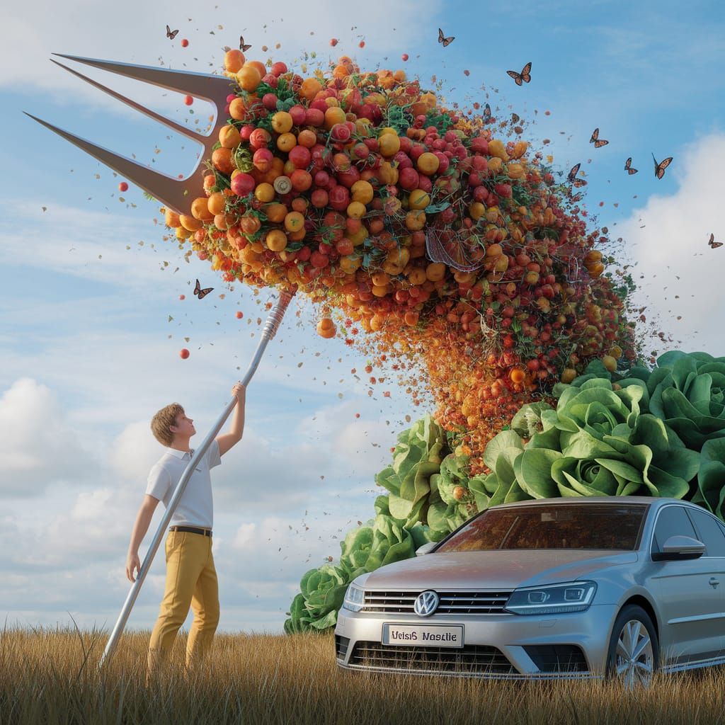 Radiant Summer Landscape Unleashed by Trident