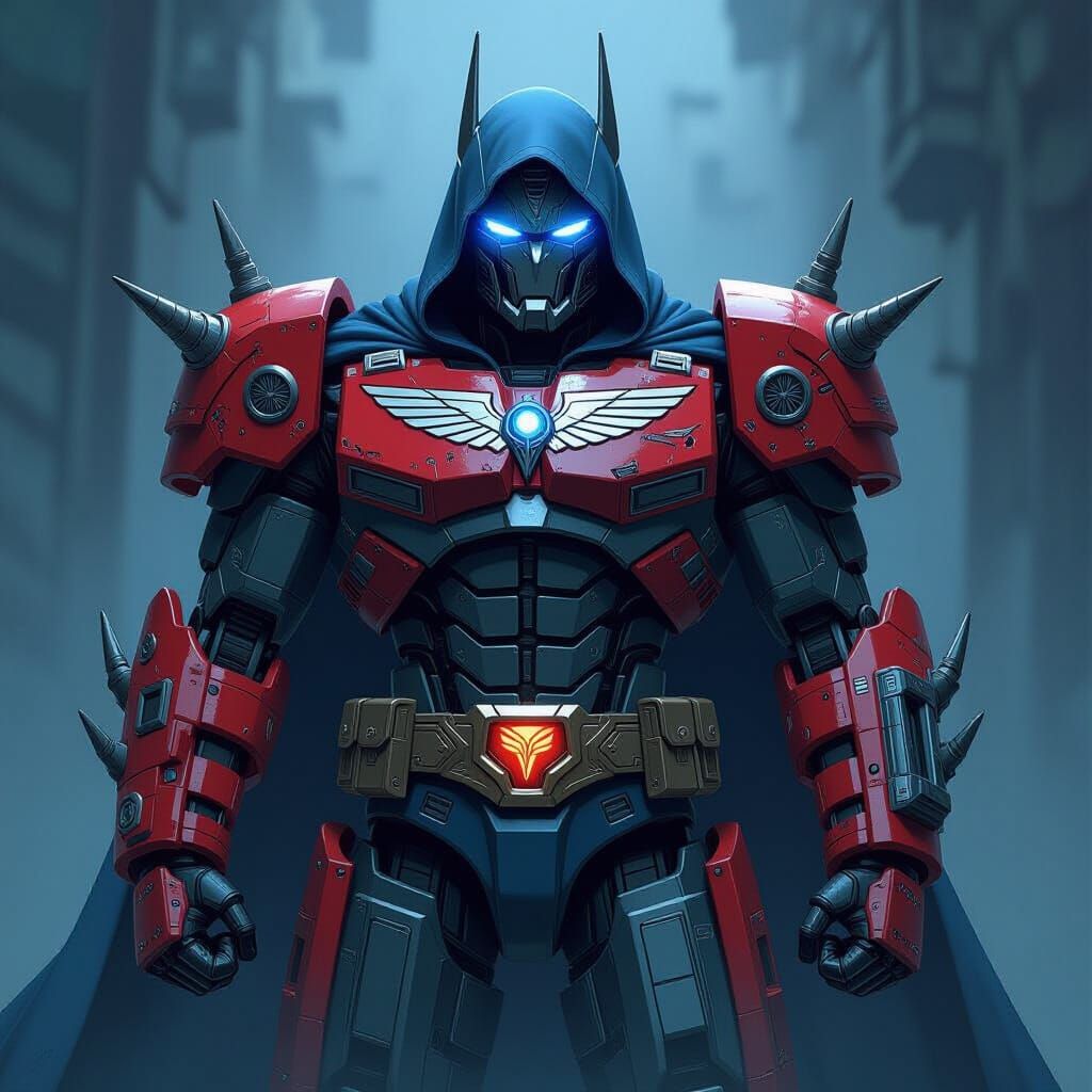 Optimus Prime Cobra Commander Fusion Concept Art