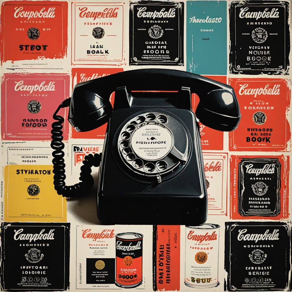 warhol styleTelephone book