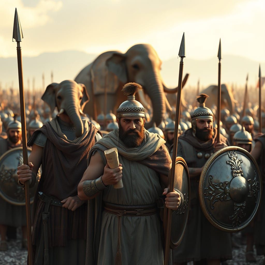 Ancient Warriors Stand Firm in the Face of Overwhelming Odds