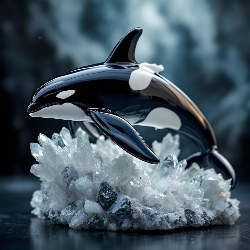Crystalline Orca: A Natural Wonder
