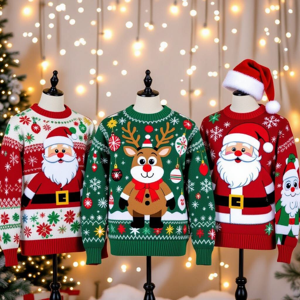 Hilariously Ugly Christmas Sweaters Collection