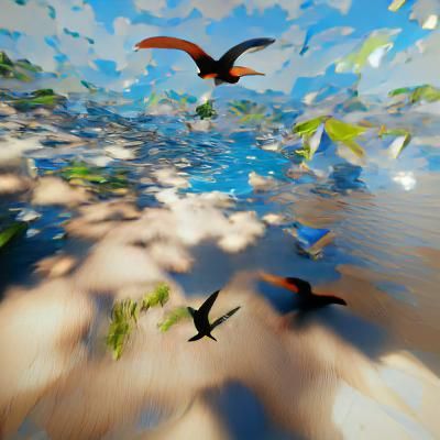 Impressionistic Freedom and Flight in High Resolution