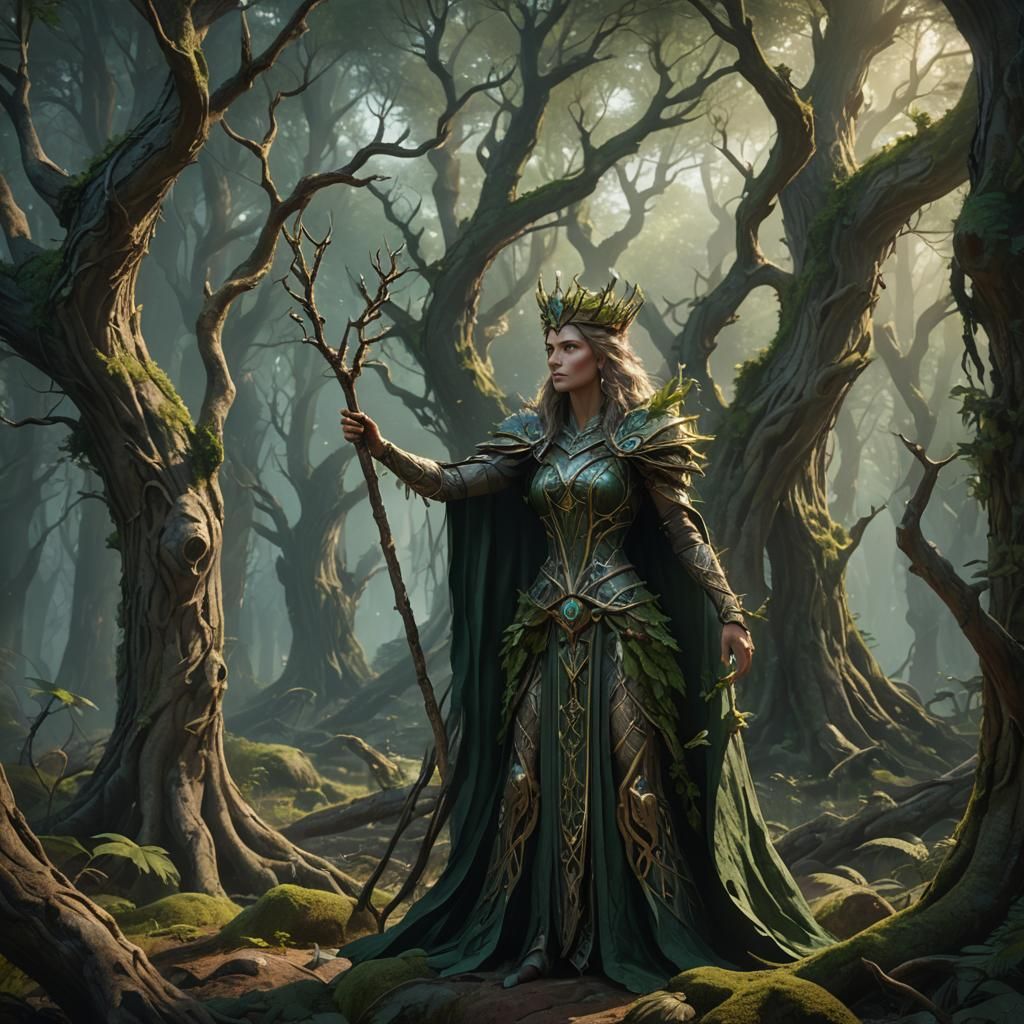 Regal Forest Queen in Primordial Forest