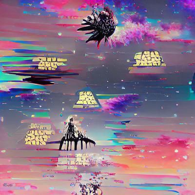 Star Wars Logo Over Galactic Scene