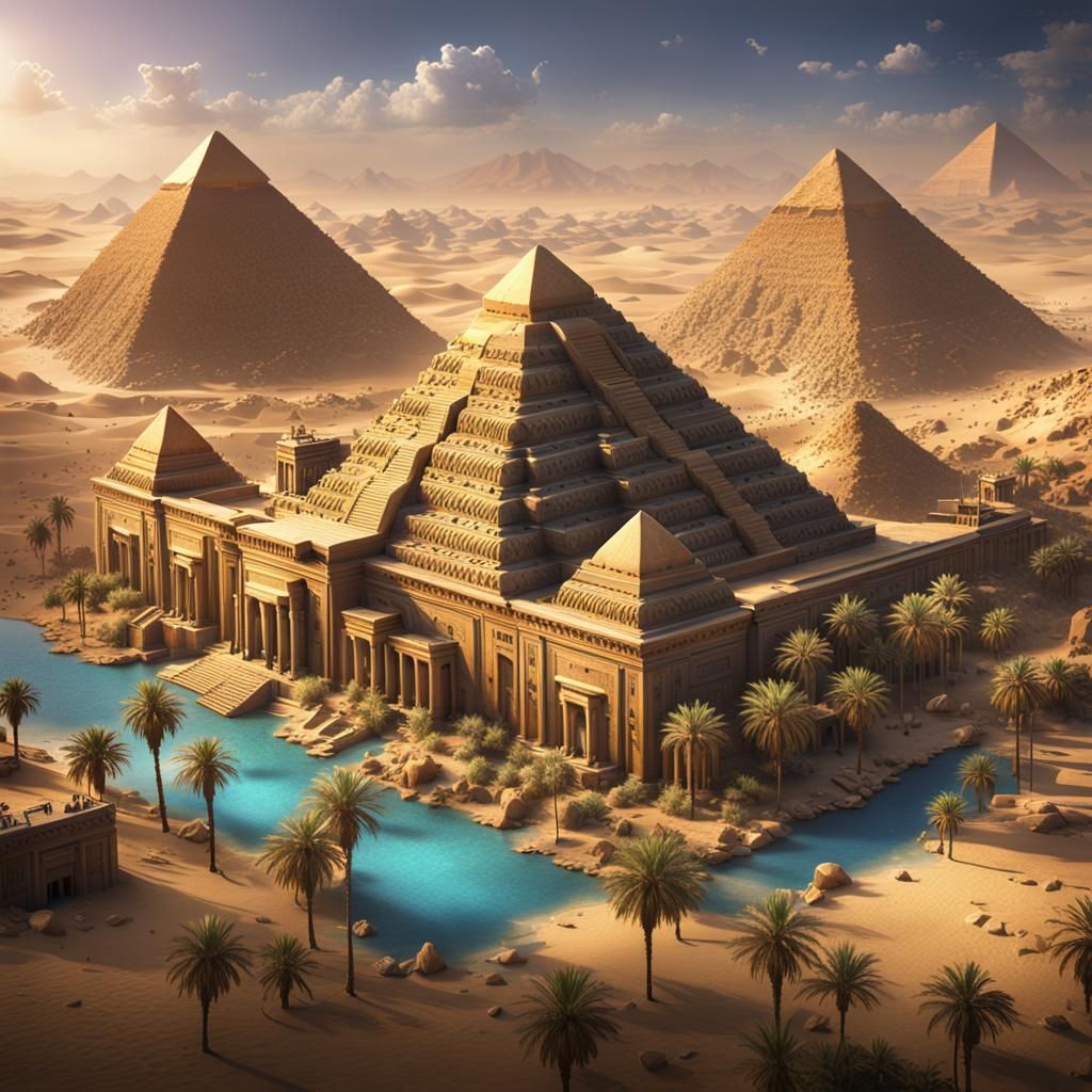 Egypt: Detailed Matte Painting in Unreal Engine