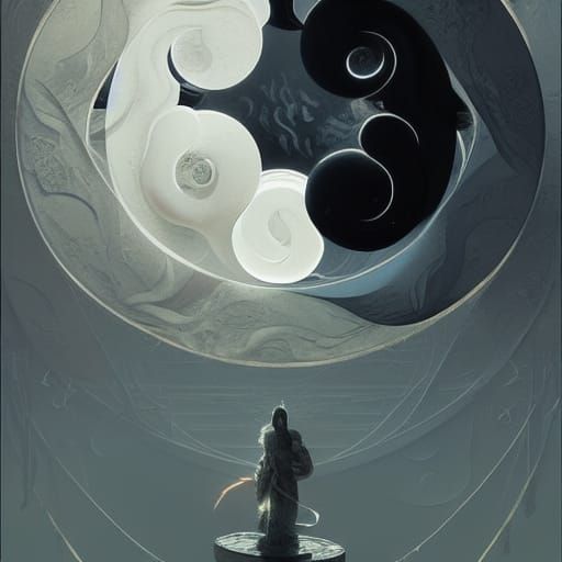 Yin and Yang: Dark Fantasy Concept Art