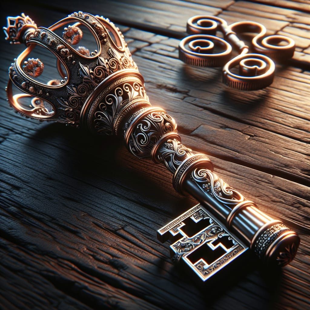 My sweetheart’s kingly key that opened my heart