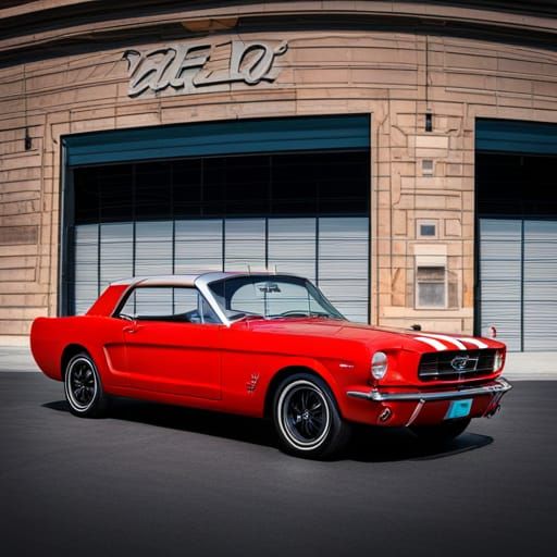 Classic 1964 Ford Mustang in 4K