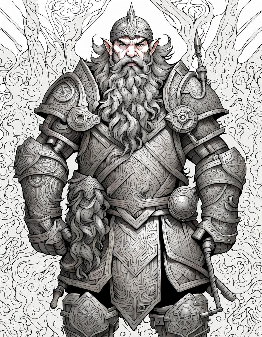Line Art Thorin