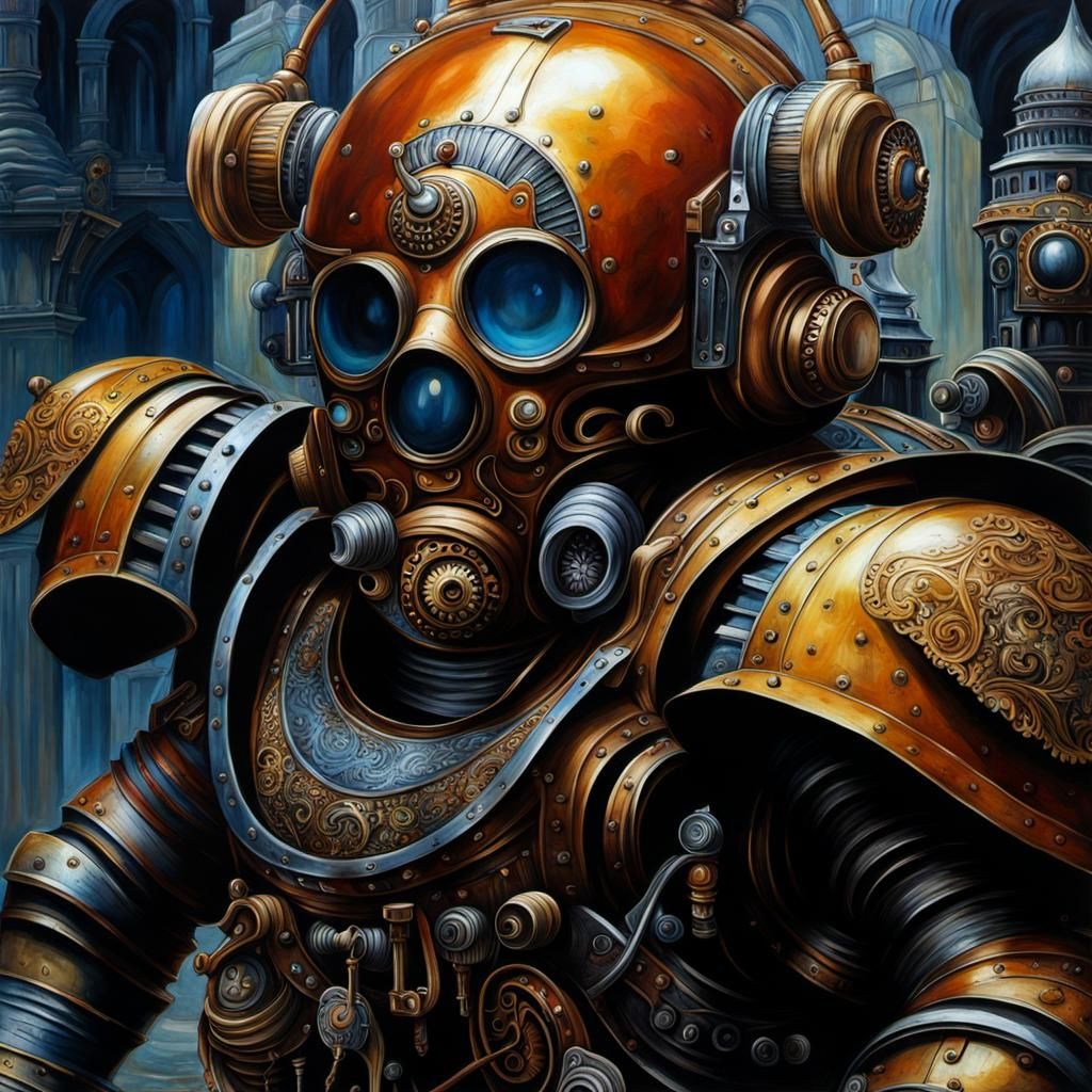 Stunning Rust-Oleum Fantasy in Mixed Media