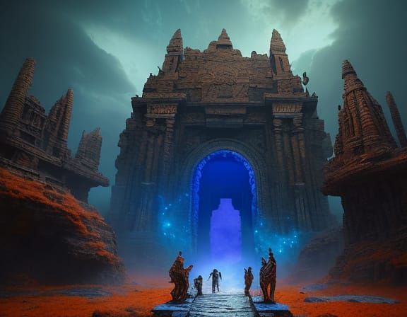 Futuristic Time Traveller Lands in Arnhemland Australia in G...